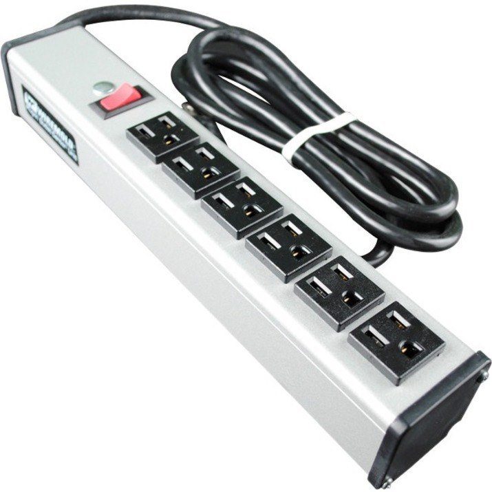 Wiremold Plug-In Outlet Center 6-Outlet Power Strips