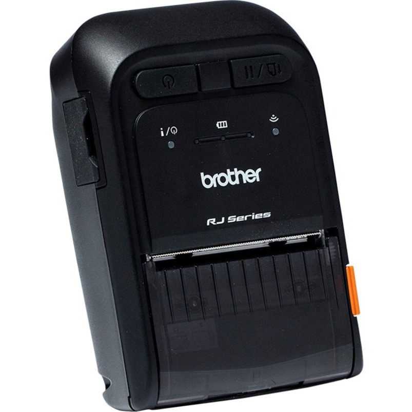 Brother RJ-2055WB Mobile Direct Thermal Printer - Handheld - Receipt Print - USB - Wireless LAN - Battery Included