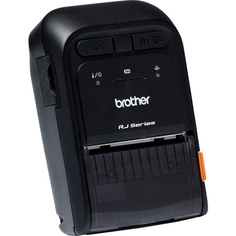 Brother RJ-2055WB Mobile Direct Thermal Printer - Handheld - Receipt Print - USB - Wireless LAN - Battery Included