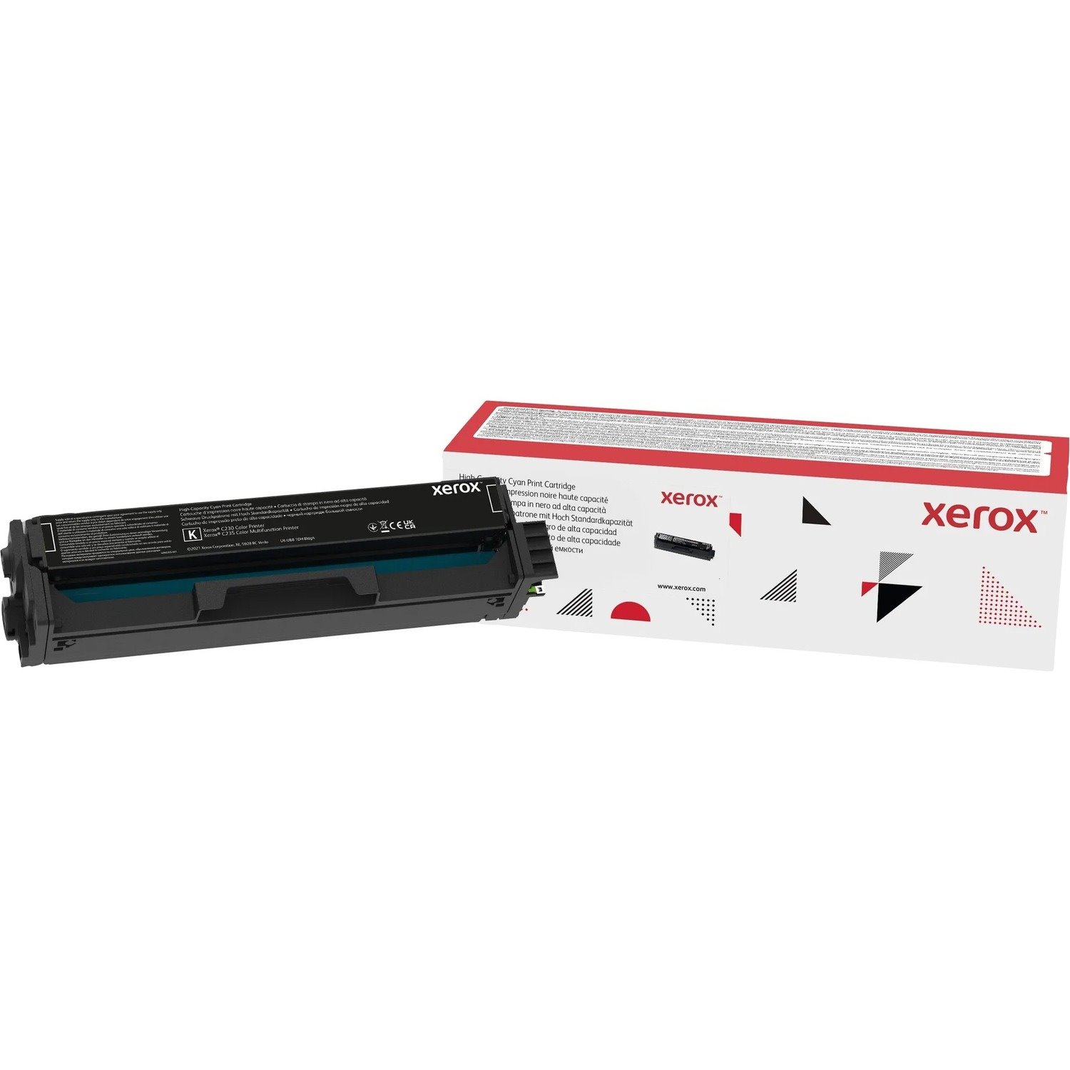 Xerox Original High Yield Laser Toner Cartridge - Black - 1 Each