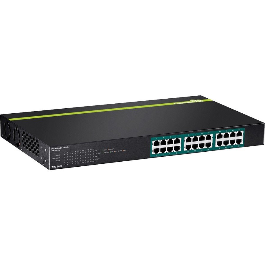 TRENDnet TPE-TG240G 24 Ports Ethernet Switch - Gigabit Ethernet - 10/100/1000Base-T - New - TAA Compliant
