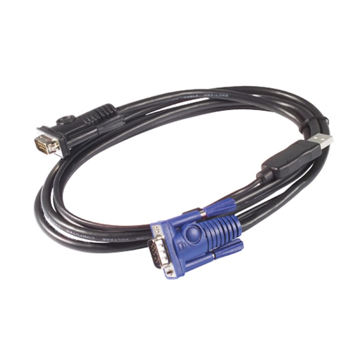 APC by Schneider Electric AP5257 3.66 m USB KVM Cable - 1 Each