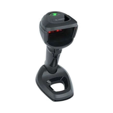 Zebra DS9908 Retail, Quick Service Restaurant (QSR), Industrial, Convenience Store Handheld Barcode Scanner Kit - Cable Connectivity - Midnight Black - USB Cable Included