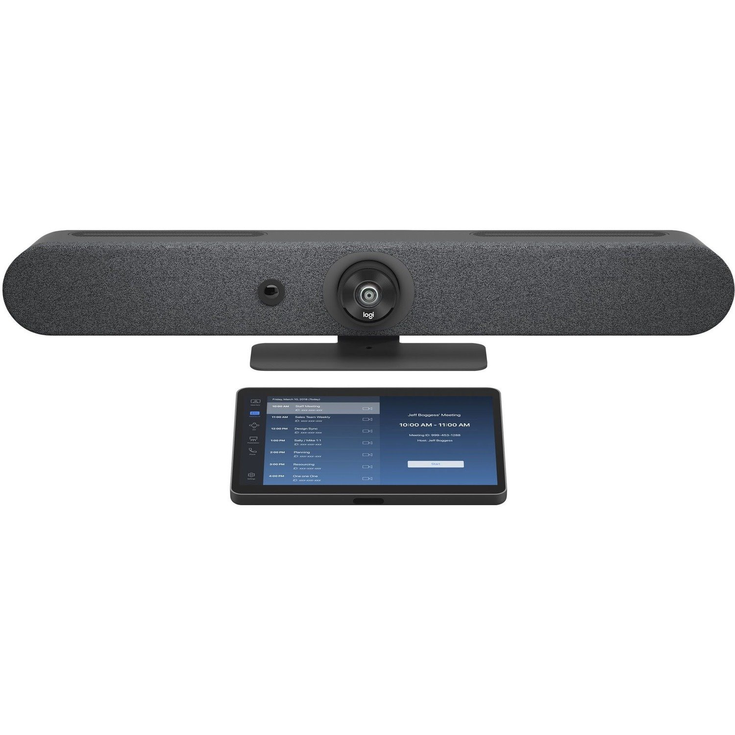 Logitech Rally Bar Video Conference Equipment - Small Room Size Supported - Graphite