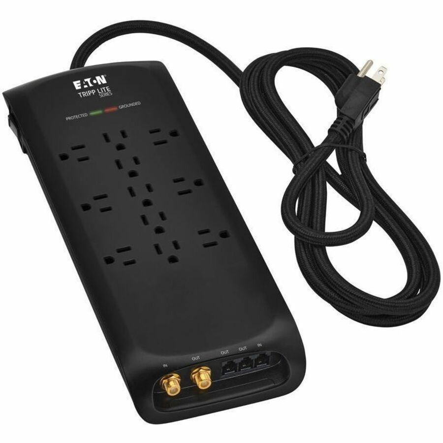 Tripp Lite series Protect It! TLP118DBTELTV 11-Outlets Surge Suppressor/Protector