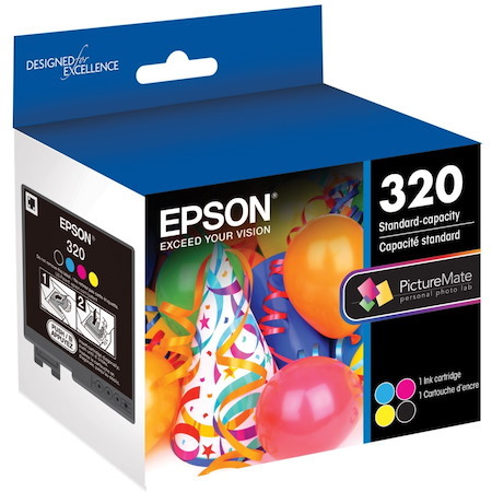 Epson Original Standard Yield Inkjet Ink Cartridge - Cyan, Magenta, Yellow, Black - 4 / Pack