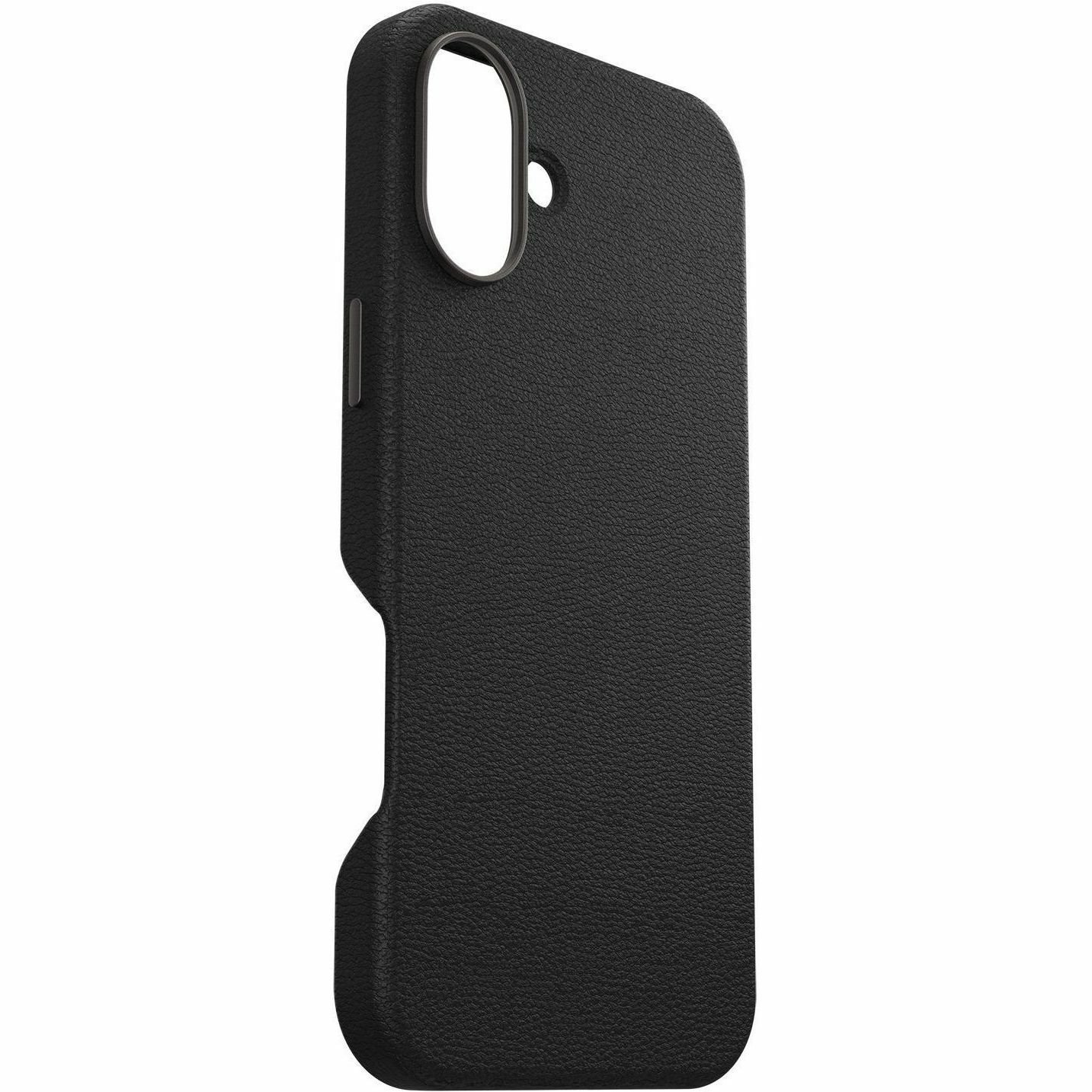 OtterBox Symmetry Case for Apple iPhone 16 Plus Smartphone - Noir Ash (Black)