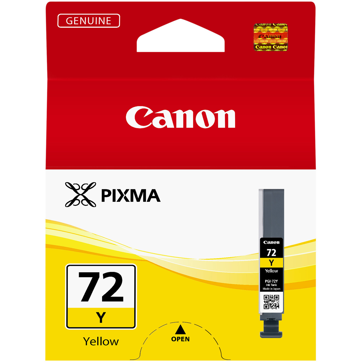 Canon PGI72 Y Original Inkjet Ink Cartridge - Yellow Pack