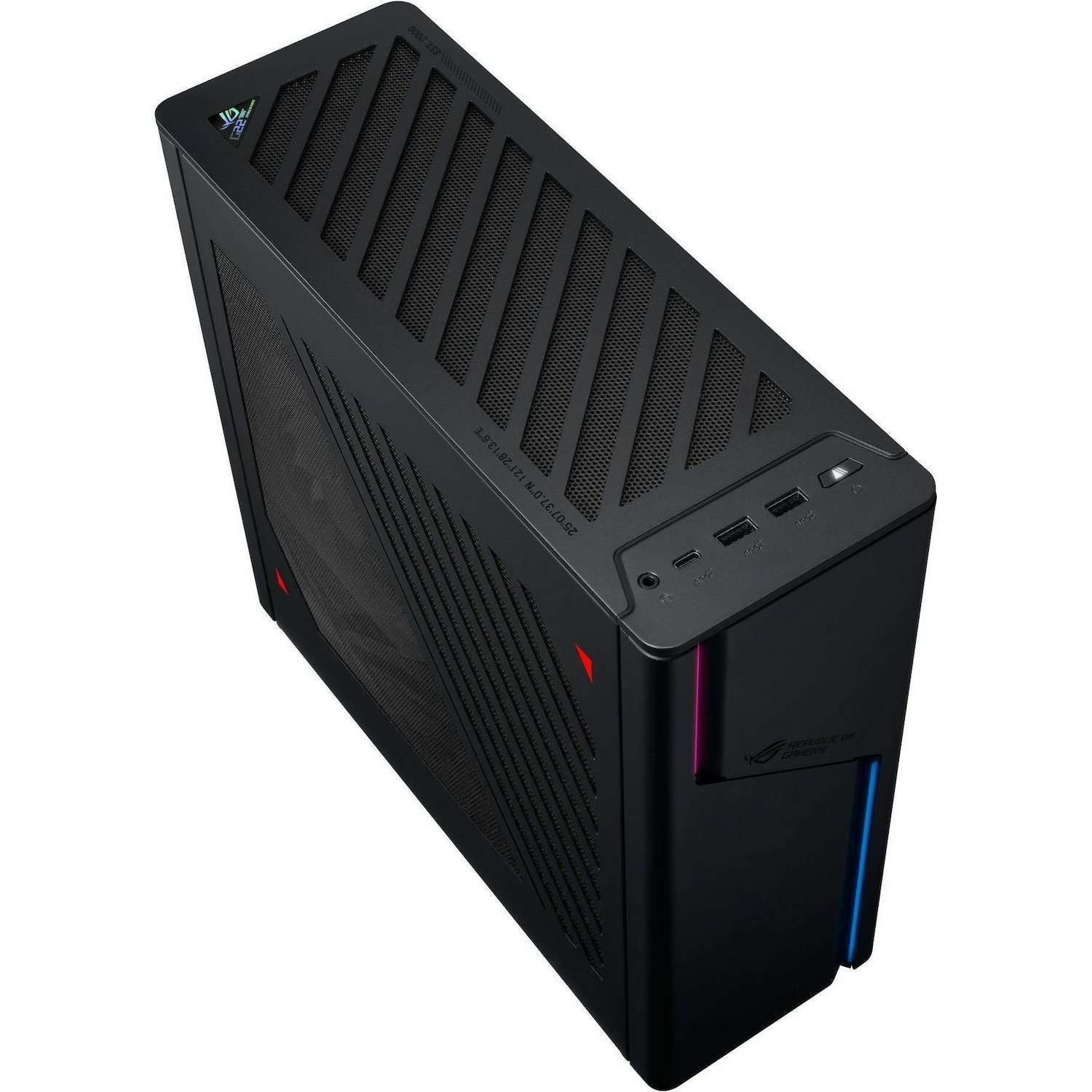 Asus ROG G22CH G22CH-1490KF005W Gaming Desktop Computer - Intel Core i9 14th Gen i9-14900KF - 16 GB - 1 TB SSD - Small Form Factor - Extreme Dark Gray