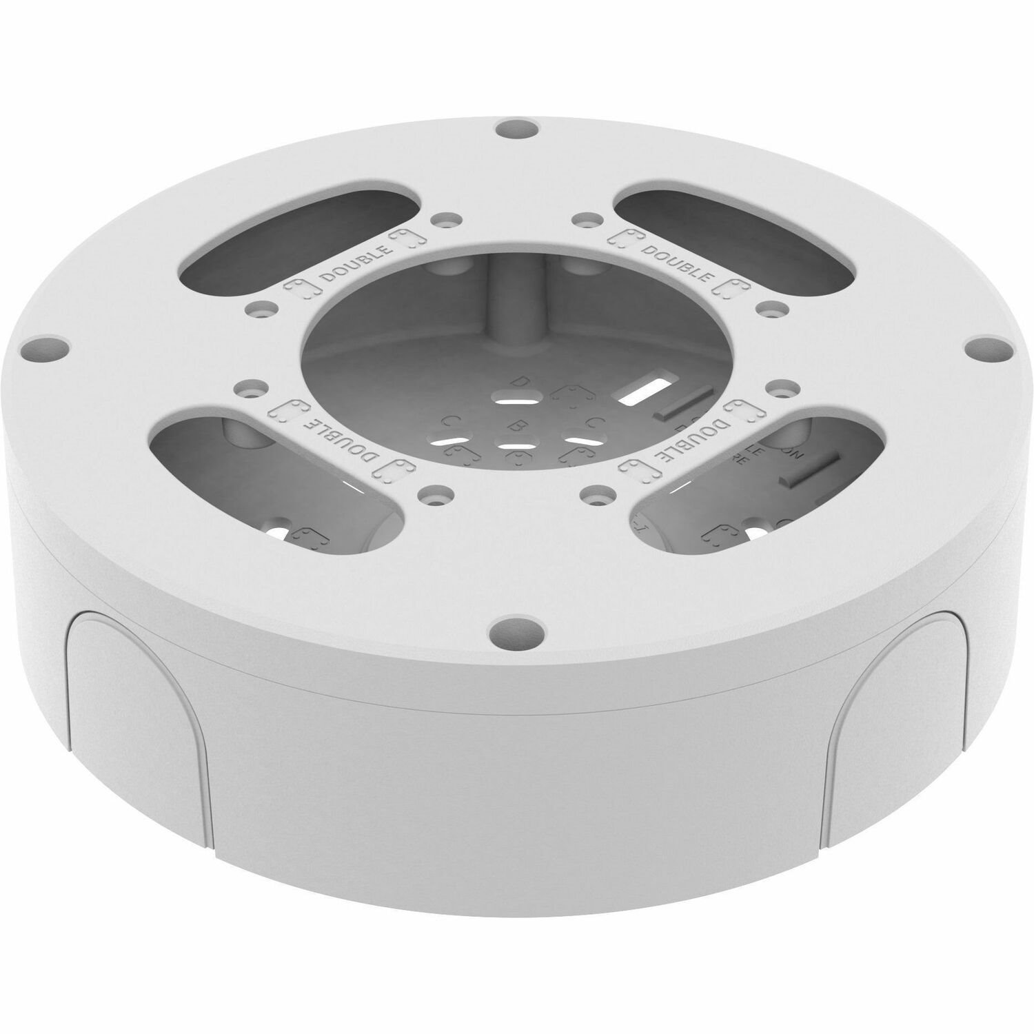 Hanwha Mounting Box for Network Camera - White