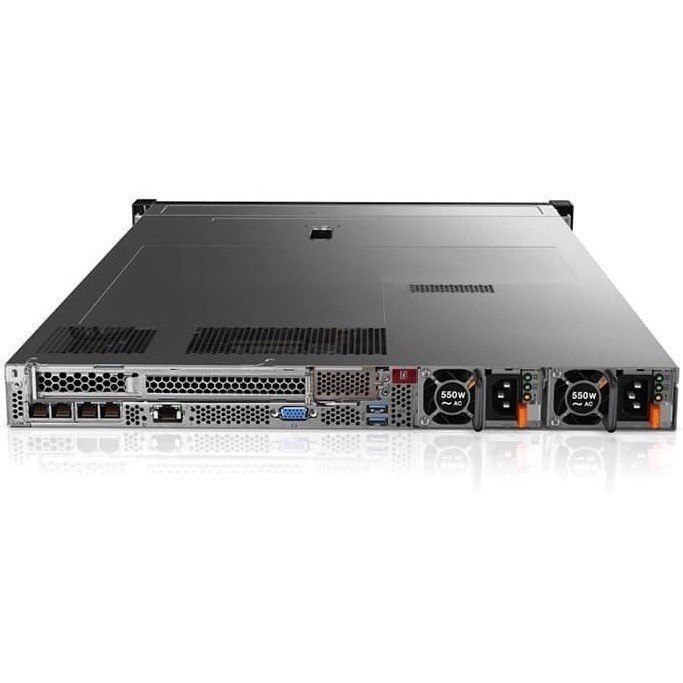 Lenovo ThinkSystem SR630 7X02100HAU 1U Rack Server - 1 Xeon Silver 4116 2.10 GHz - 16 GB RAM - 12Gb/s SAS, Serial ATA/600 Controller