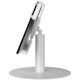 CTA Digital Universal Grip Kiosk Stand for Tablets (White)