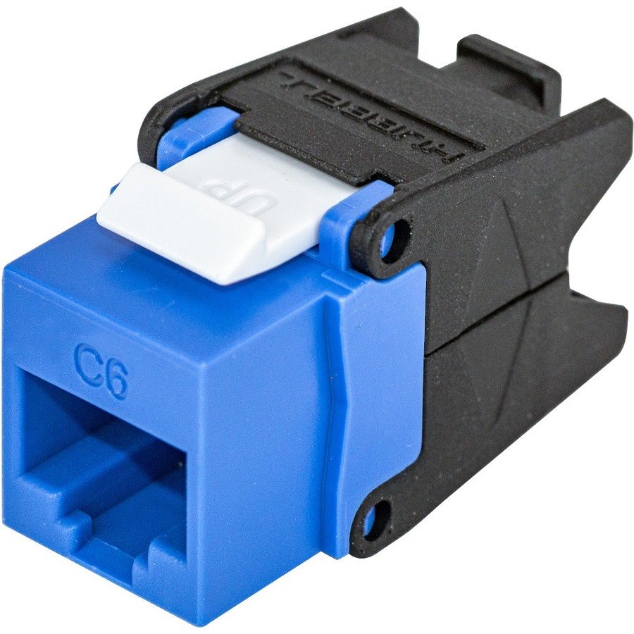 Hubbell Category 6 Jack with Cobra-Lock Termination