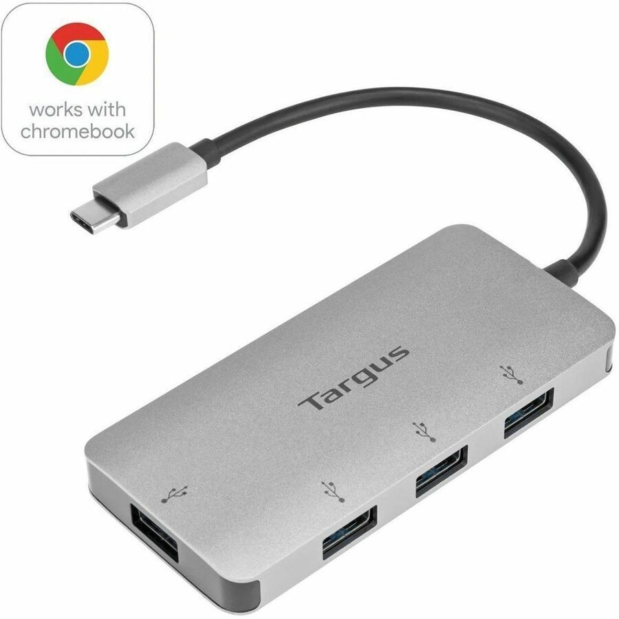 Targus ACH226EU USB-hub - USB Type C - 5 GB/s - Extern - Zilver