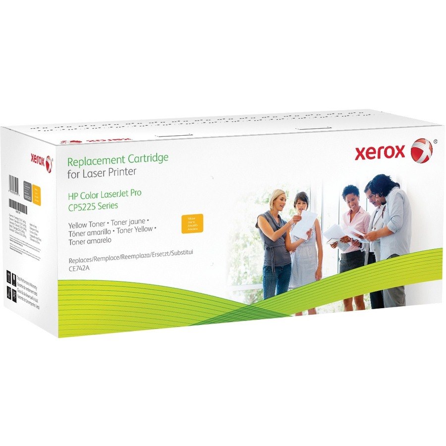 Xerox Laser Toner Cartridge (CE742A) - Yellow Pack