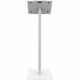 The Joy Factory Elevate II Floor Stand Kiosk for Surface Pro 10 | Pro 9 | Pro 8 (White)