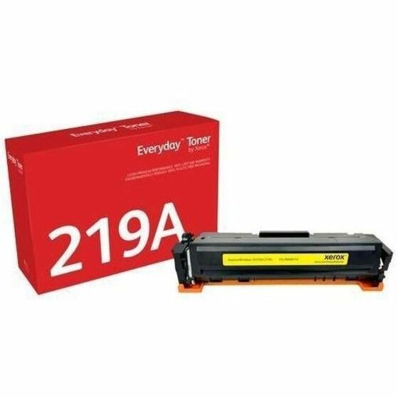 Xerox Everyday Yellow Toner Replaces HP 219A W2192a Standard Capacity
