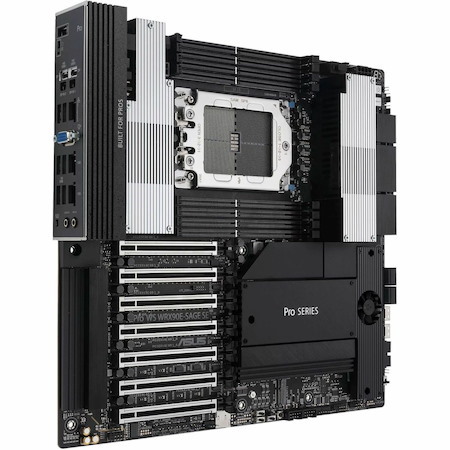 Asus WS WRX90E-SAGE SE Workstation Motherboard - AMD WRX90 Chipset - Socket sTR5 - SSI EEB
