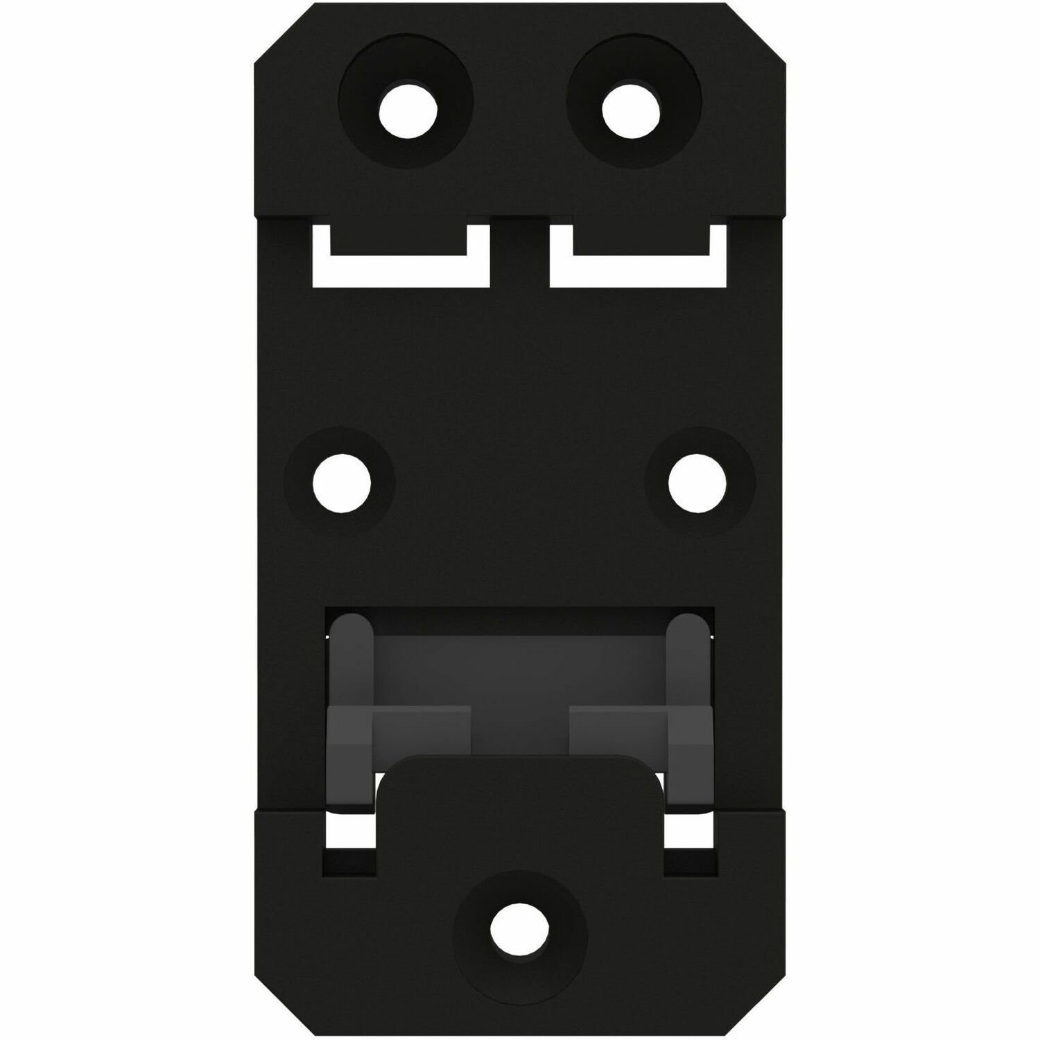 Panduit Opticom Mounting Adapter for Enclosure, DIN Rail - Black