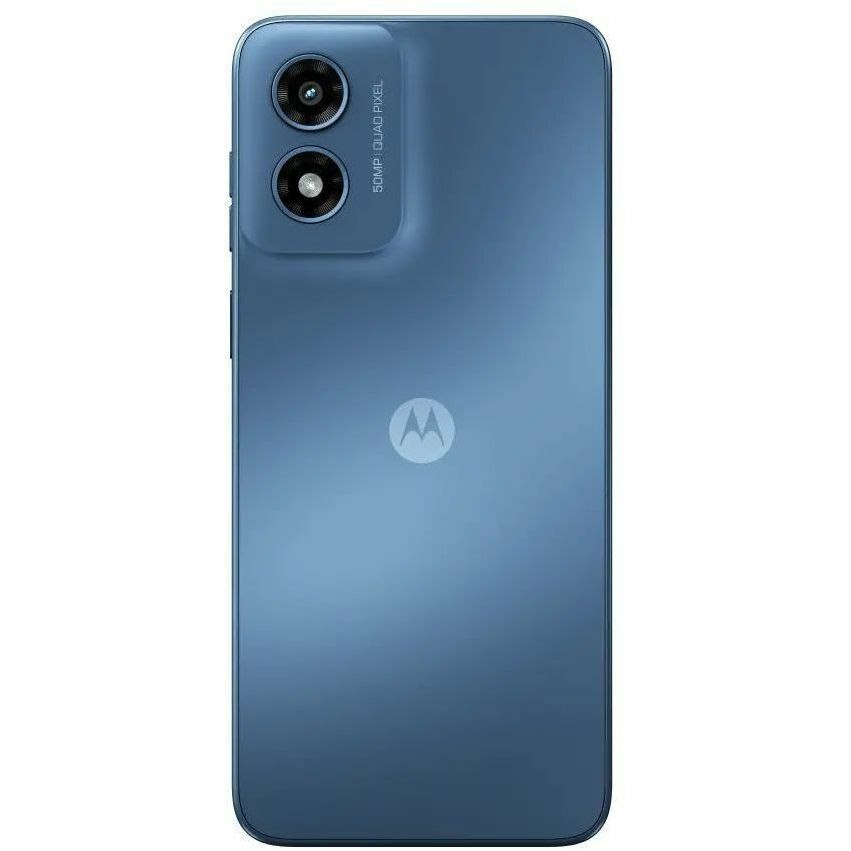 Motorola Mobility moto g play (2024) 64 GB Smartphone - 6.5" LCD HD+ 1600 x 720 - Octa-core (Kryo 265 GoldQuad-core (4 Core) 2.40 GHz + Kryo 265 Silver Quad-core (4 Core) 1.90 GHz - 4 GB RAM - Android 13 - 4G - Sapphire Blue