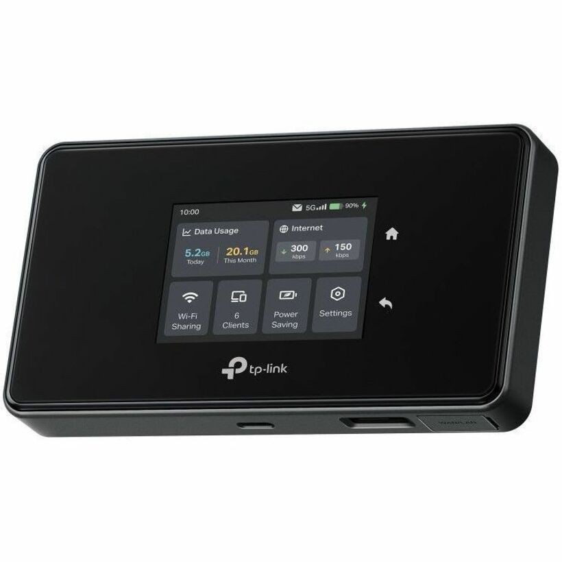 TP-LINK M8550 5G MOBILE WI-FI, 3.4Gbps, WI-FI 6E, GbE, SIM SLOT, 4680 mAh, 3YR
