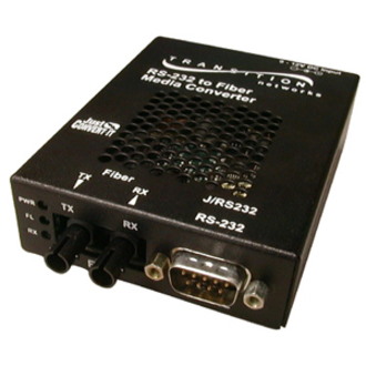 Transition Networks Just Convert-IT RS232 Copper to Fiber Stand-Alone Media Converter