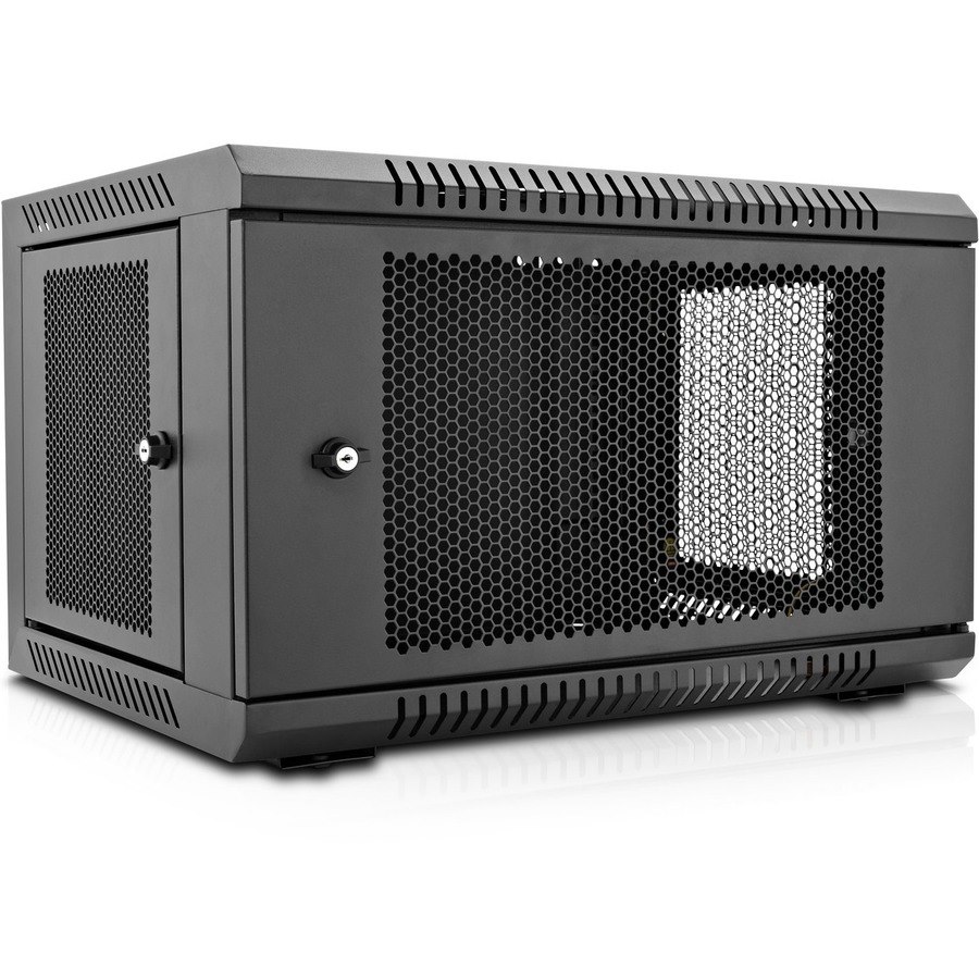 V7 6U Rack Wall Mount Vented Enclosure