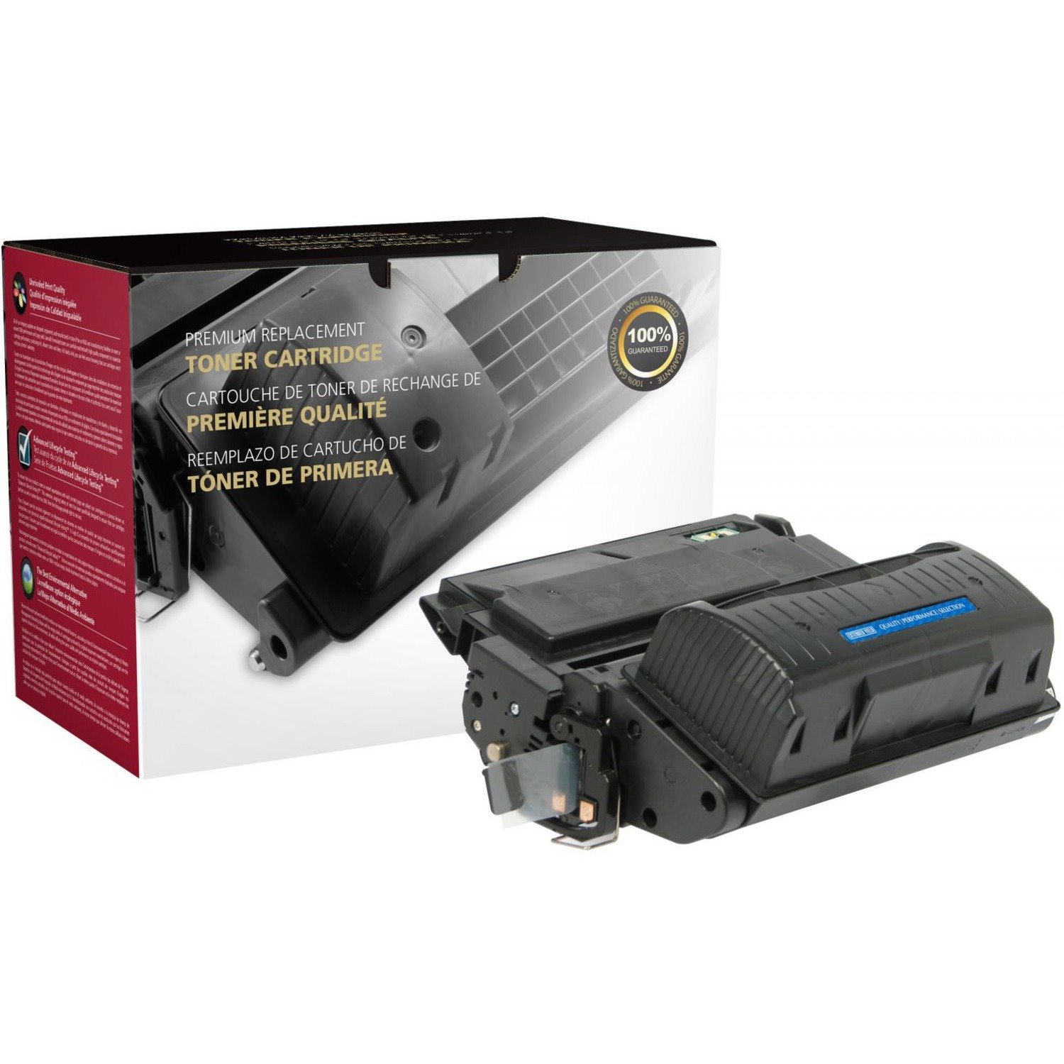 Clover Imaging Remanufactured Universal Extended Yield Toner Cartridge for HP Q1338A/Q1339A/Q5945A/Q5942X