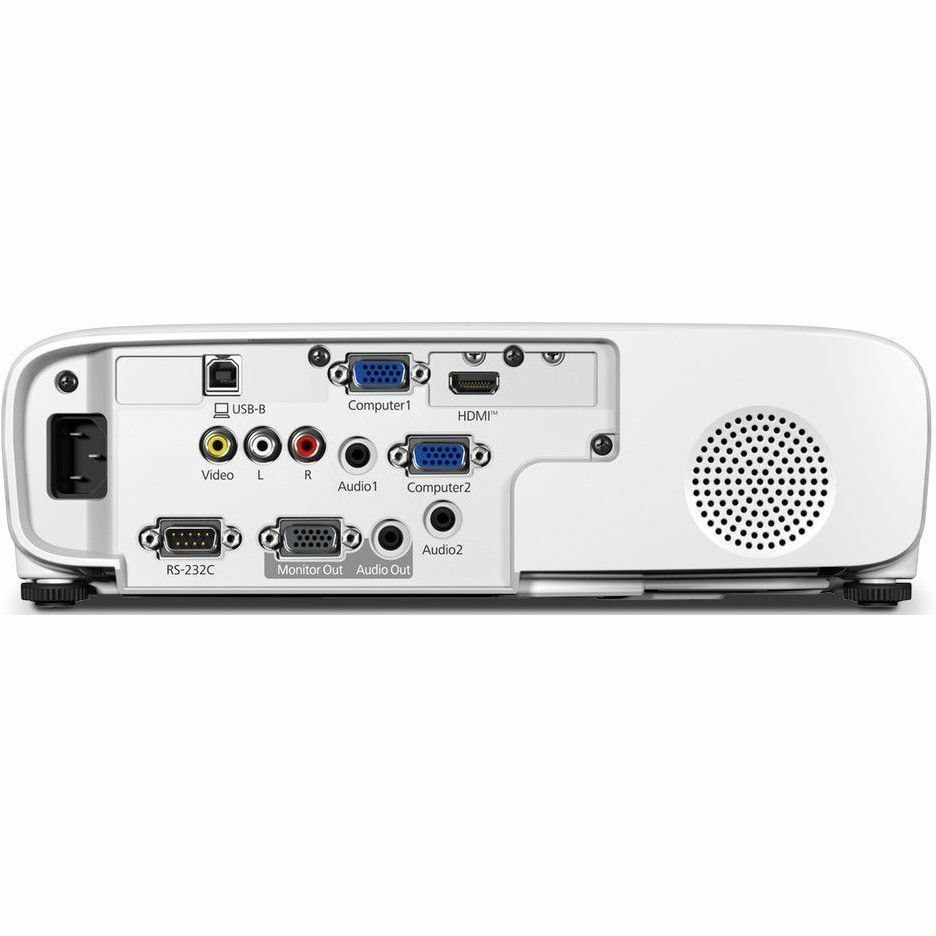 Epson PowerLite E24 3LCD Projector - 16:10 - Ceiling Mountable - White