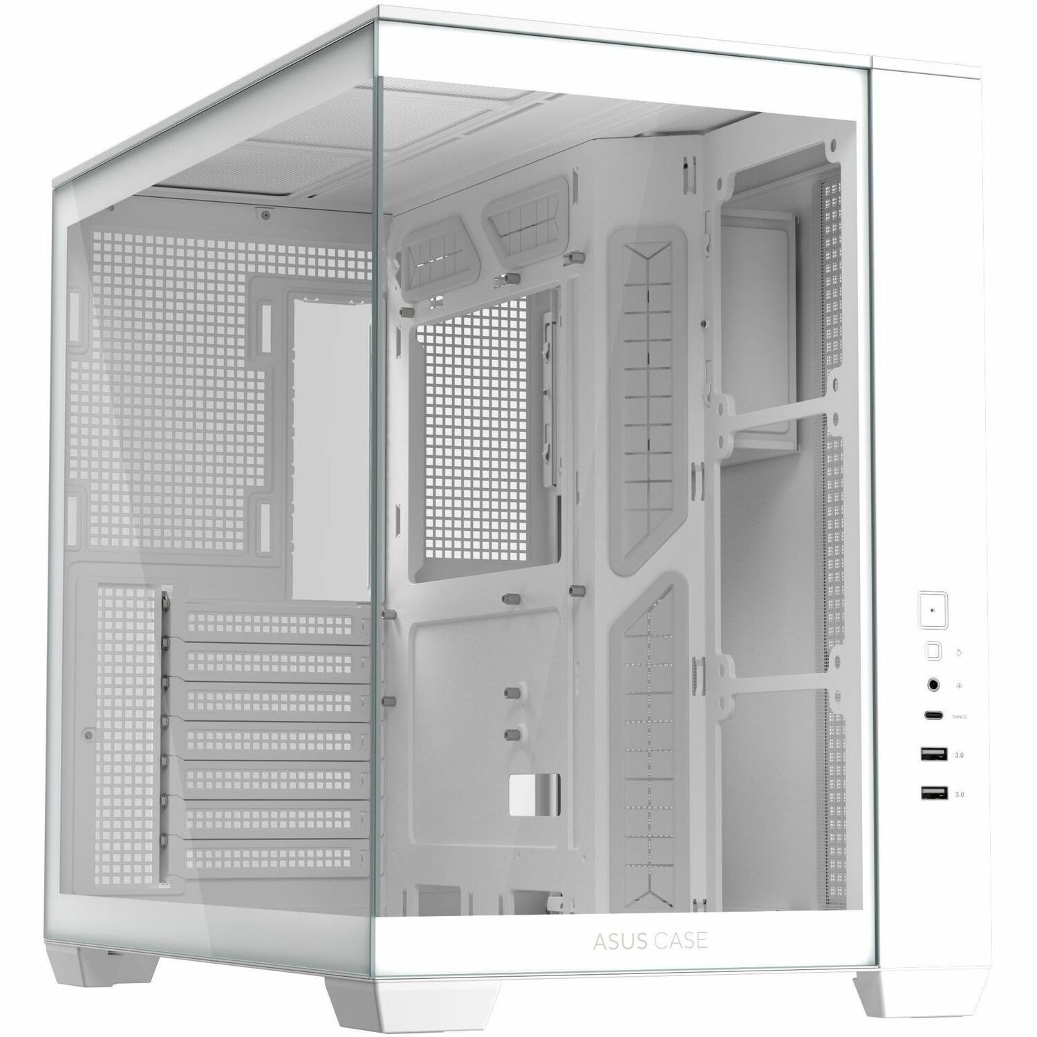 Asus ASUS A32 Case Computer Case - ATX Motherboard Supported - Tempered Glass - White