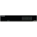 Black Box Secure NIAP 3.0 KVM Switch - Single-Head, DVI-I, PS/2, CAC, 16-Port
