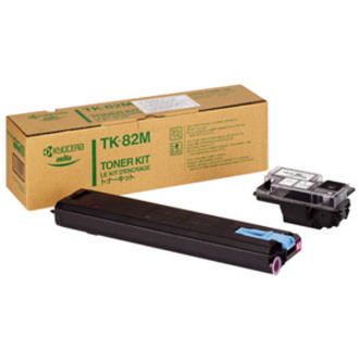 Kyocera TK-82M Original Laser Toner Cartridge - Magenta Pack