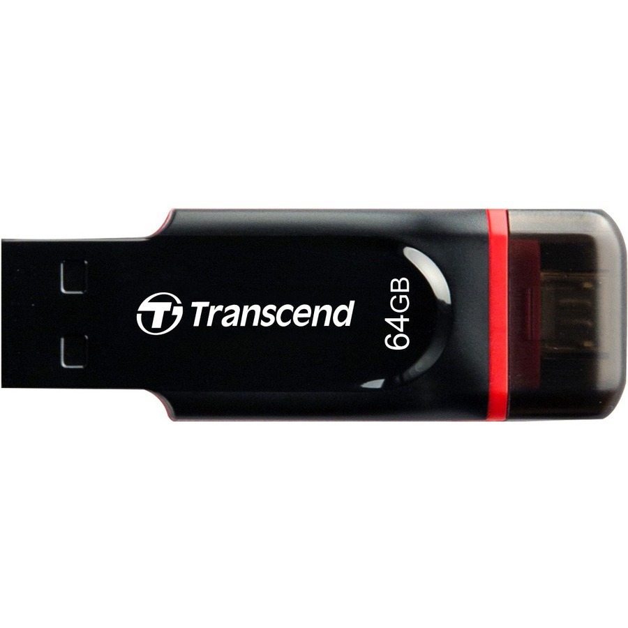 Transcend JetFlash 340 64 GB USB 2.0, Micro USB Flash Drive