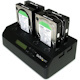 StarTech.com 4-Bay Hard Drive Duplicator and Eraser, Standalone HDD/SSD Cloner and Disk Eraser, USB 3.0 / eSATA to SATA Docking Station