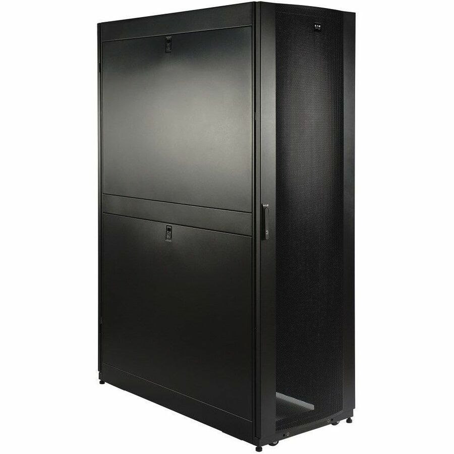 Tripp Lite series SmartRack SR48UBDP 48U Rack Cabinet for Server - 482.60 mm Rack Width x 1219.20 mm Rack Depth