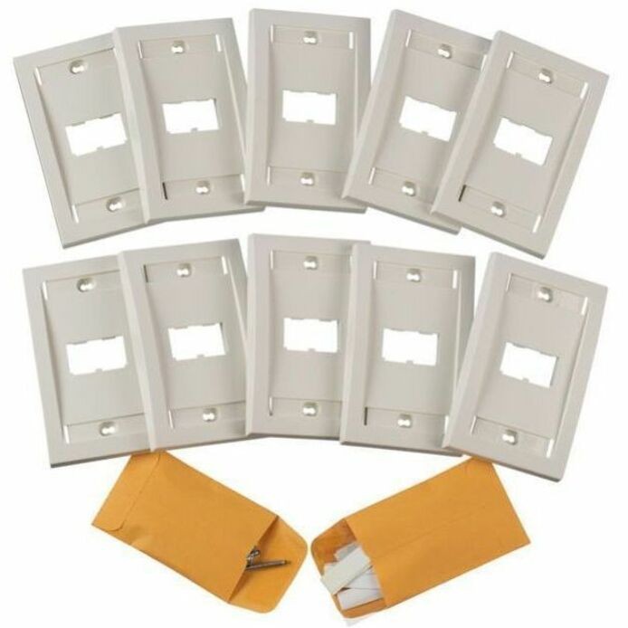 Panduit Mini-Com Executive Style Faceplate with Label Pocket