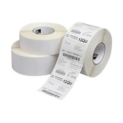 Zebra Label Polyester 1.5 x 0.5in Thermal Transfer Zebra Z-Ultimate 4000T 3 in core