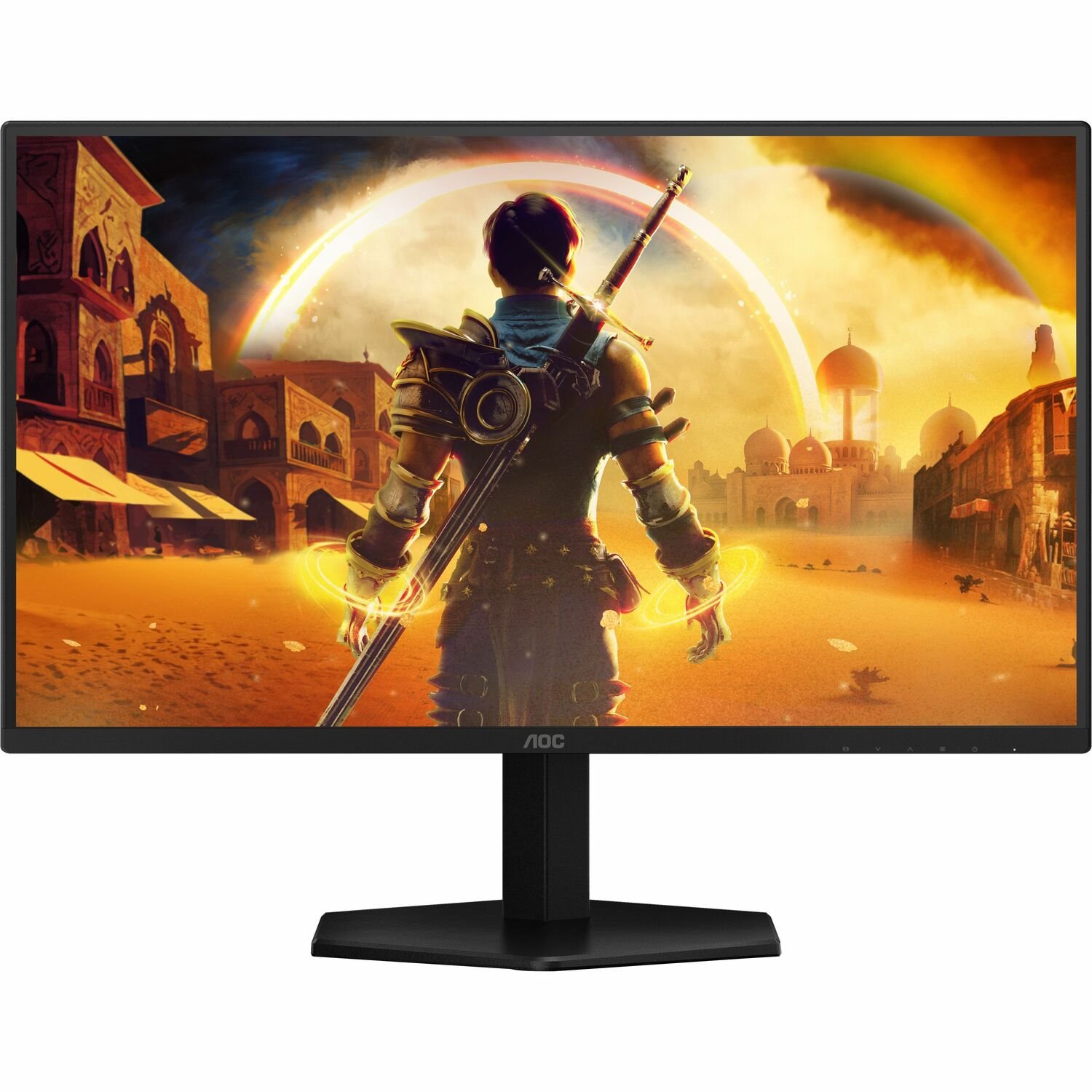 AOC AGON 25G42E 25" Class Full HD Gaming LED Monitor - 16:9 - Black, Red