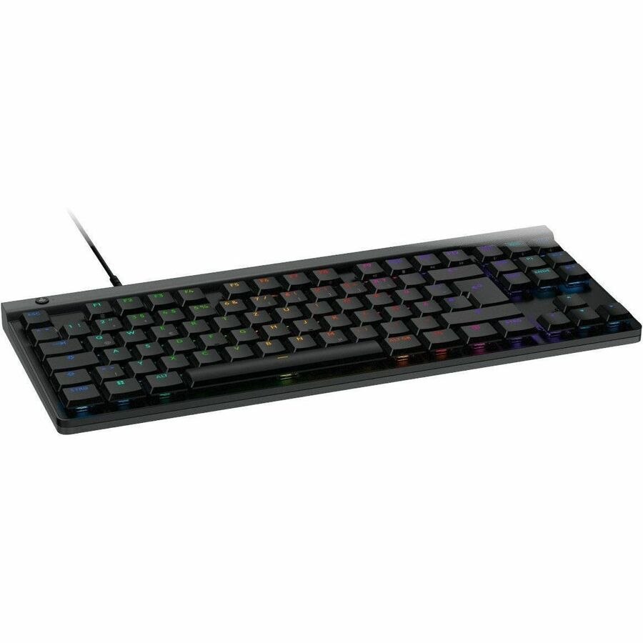 Logitech G G515 TKL Gaming Keyboard - Cable Connectivity - USB Interface - RGB LED - German - QWERTZ Layout - Black