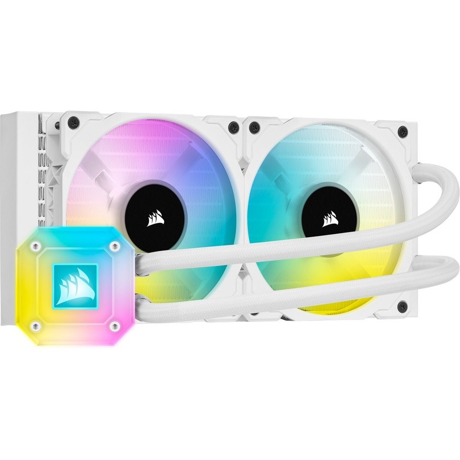 Corsair iCUE H100i ELITE CAPELLIX Liquid CPU Cooler - White