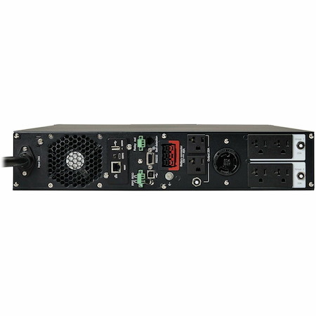 Eaton Tripp Lite Series SmartOnline 3000VA 2700W 120V Double-Conversion UPS - 7 Outlets, Extended Run, Network Card Included, LCD, USB, DB9, 2U Rack/Tower