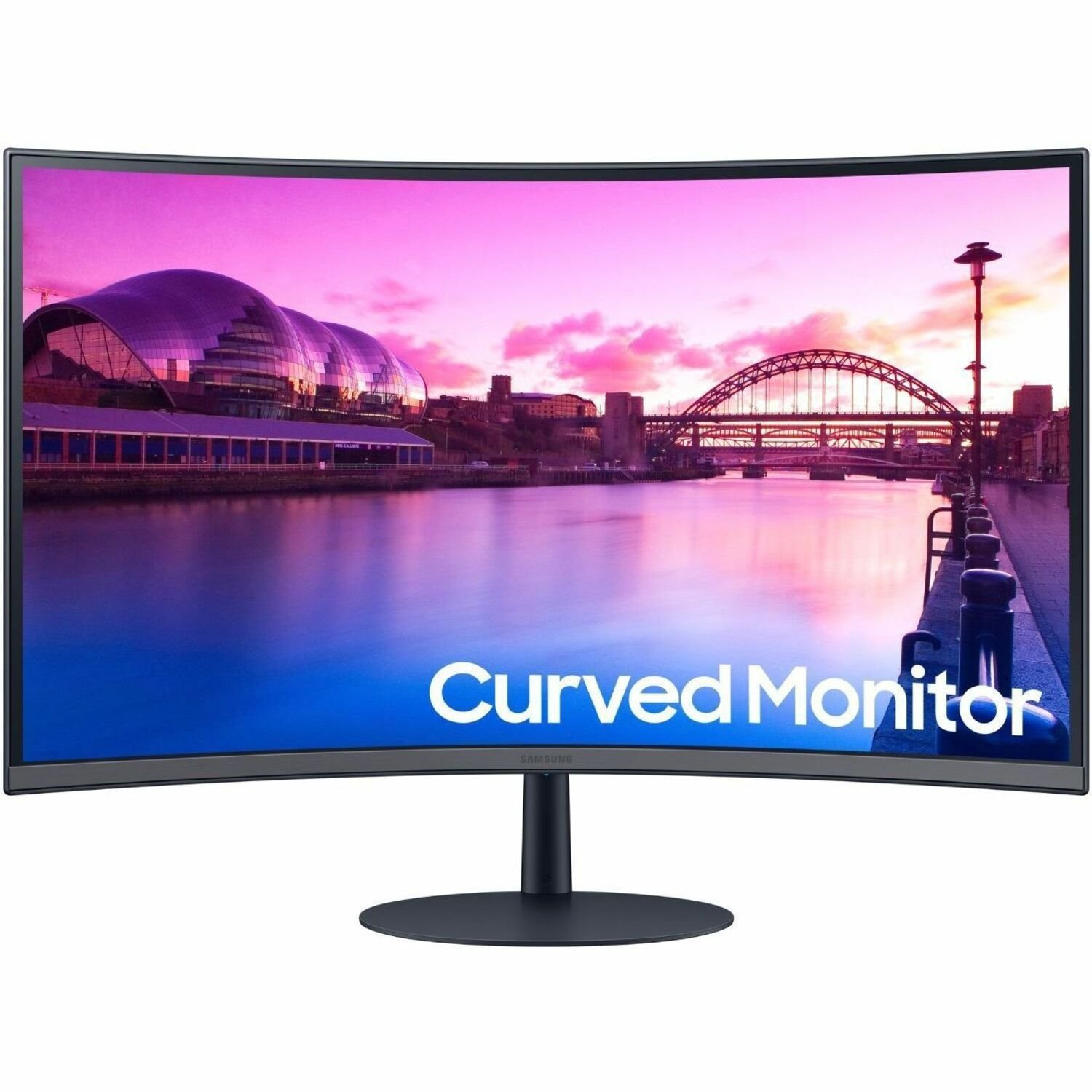 Samsung S27C392EAN 27" Class Full HD Curved Screen LED Monitor - 16:9 - Black