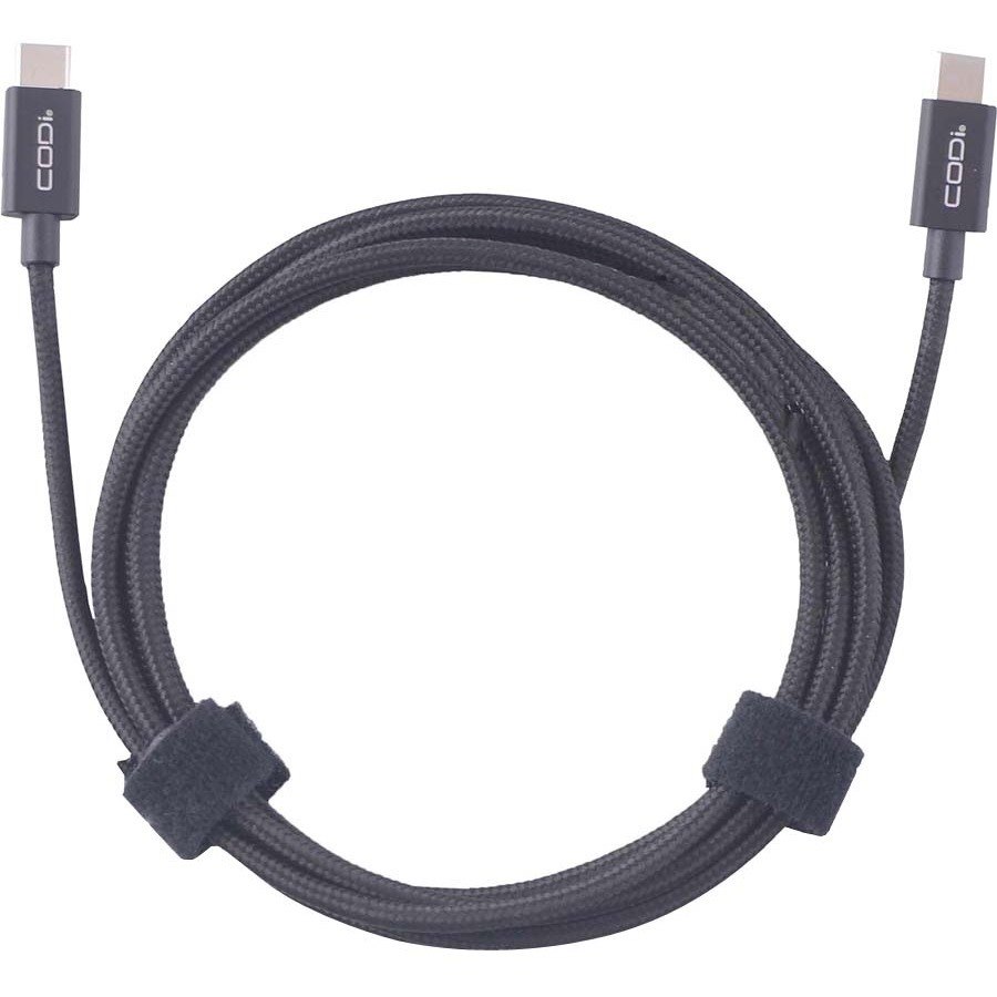 CODi 6' USB-C to USB-C Braided Nylon Charge & Sync Cable