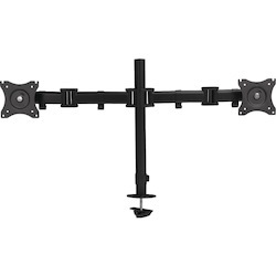 SIIG Dual Monitor Articulating Desk Mount - Fits 13" to 32" monitors - Max Load 19.8 lbs each - VESA Plate 75x75/100x100mm