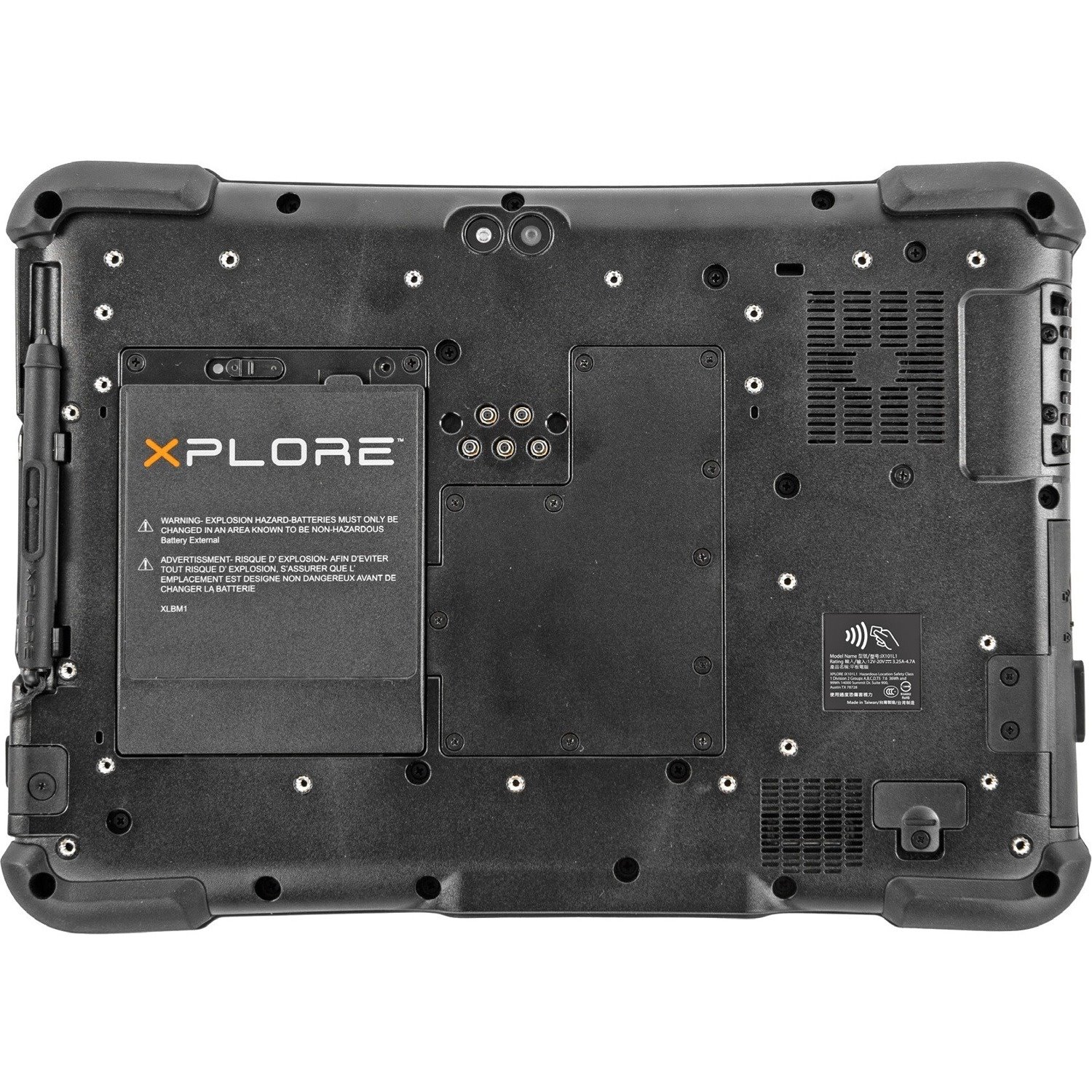 Xplore XSLATE L10 Tablet - 10.1" - Qualcomm Snapdragon 660 - 8 GB - 128 GB Storage - Android 8.1 Oreo - 4G