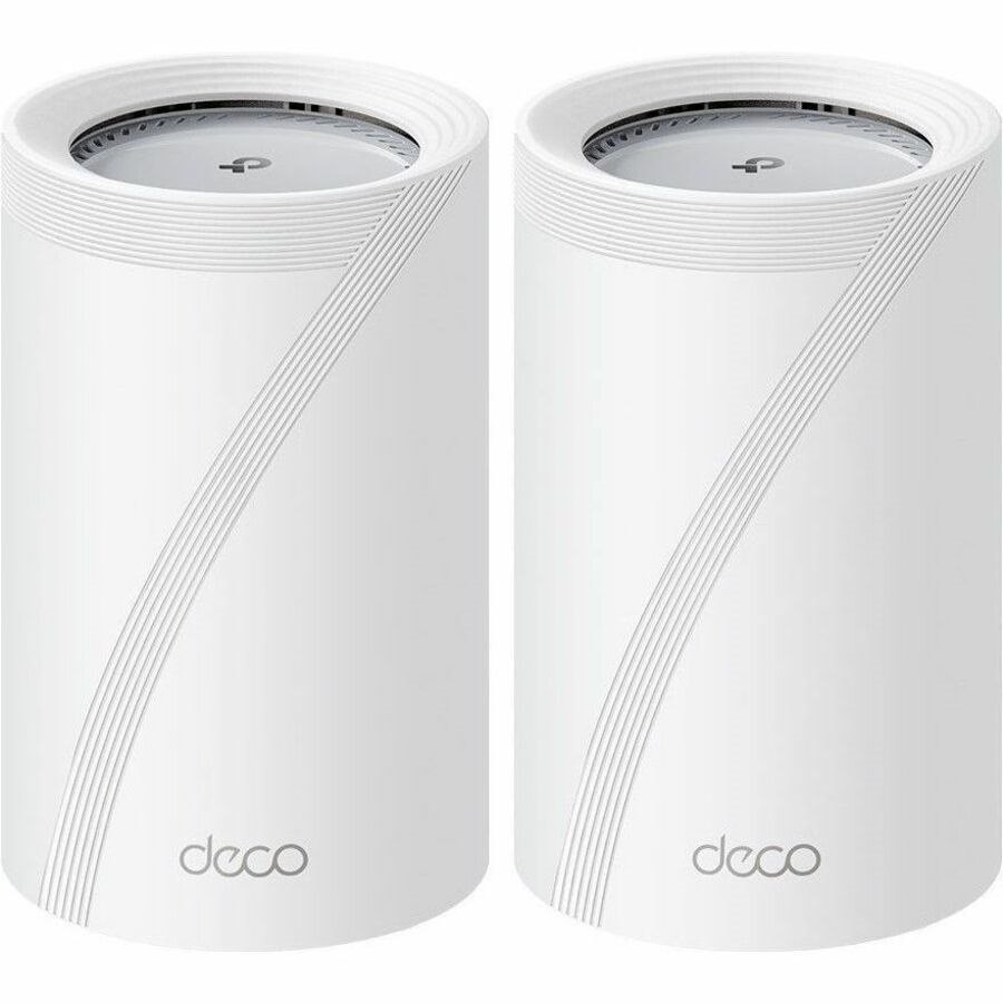 Tp-Link Deco Axe5400 Mesh Wi-Fi 7 Tri-Band System, 5GbE(2), 2.5GbE(1), 2-Pack, 3YR
