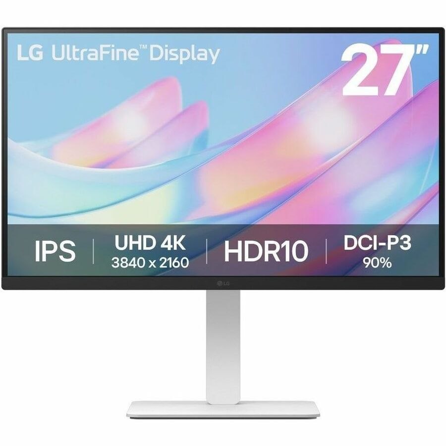 LG UltraFine 27Us550-W 27 3840 X 2160 (4K) Hdmi DisplayPort 60Hz Pivot SKÆRM