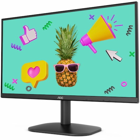 AOC 22B2HM2 22" Class Full HD LED Monitor - 16:9 - Textured Black