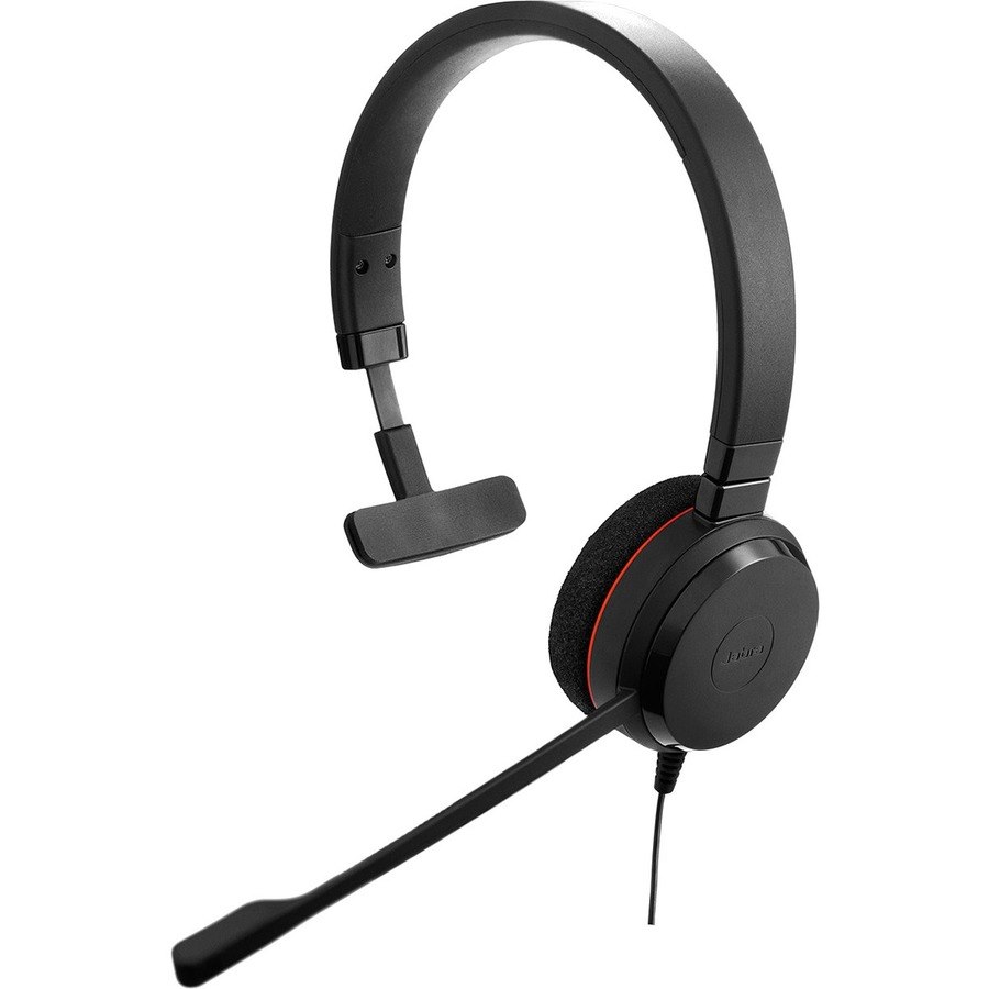 Jabra EVOLVE 20 Wired Over-the-head Mono Headset - Black