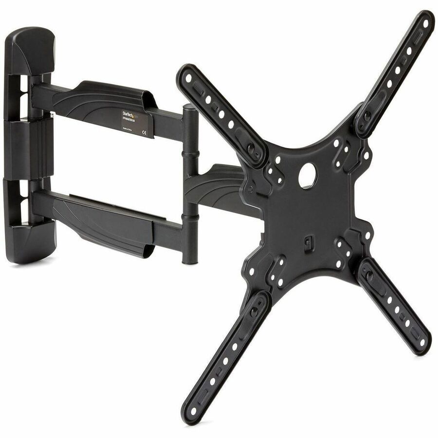 TV beugel - muurbeugel voor platte 32" tot 55" tv / monitor / scherm tot 35 kg - scharnierende arm - staal - VESA